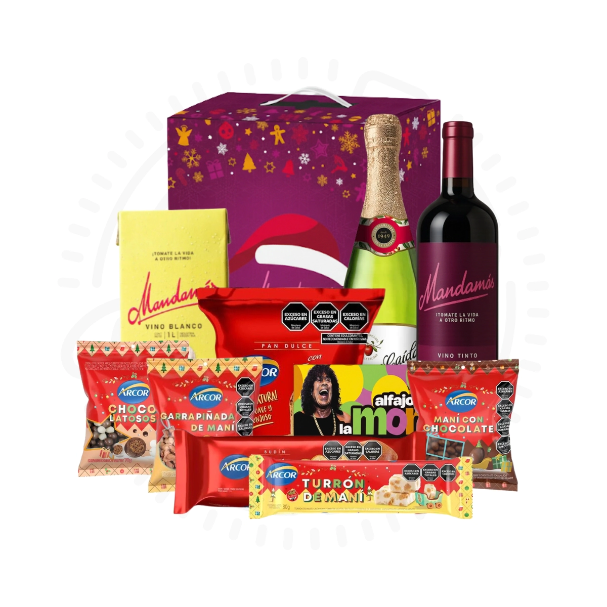 CAJA NAVIDE�A COMPLETA LA MONA