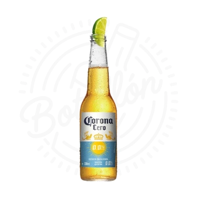 CERVEZA CORONA CERO SIN ALCOHOL X330CC