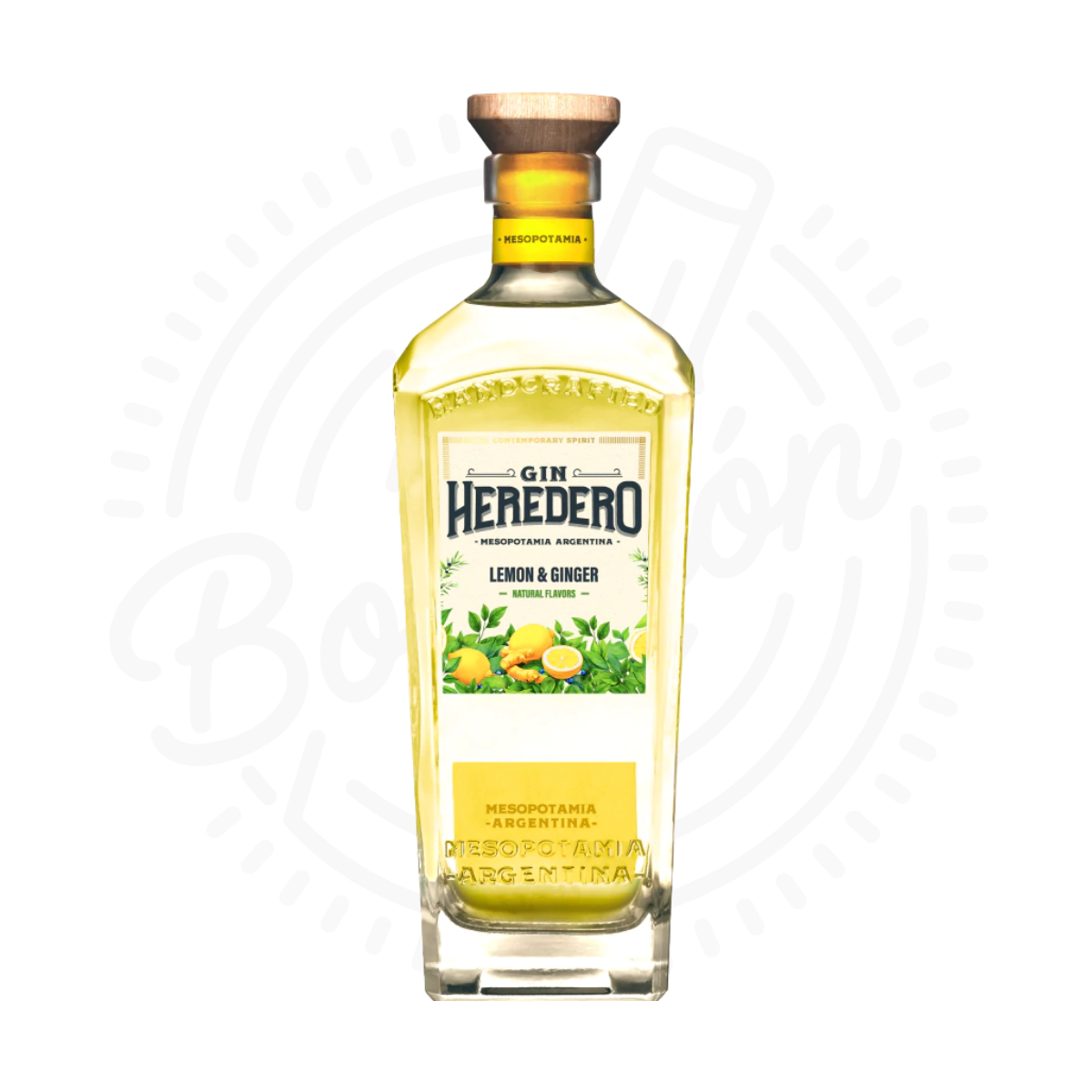 GIN HEREDERO LEMON & GINGER X750CC