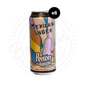 PE&Ntilde;ON DEL AGUILA CERVEZA MEXICAN LAGER 6X473CC