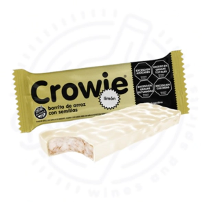 BARRA DE ARROZ CROWIE LIMON 12 GR DISPLAY X 12 UNID