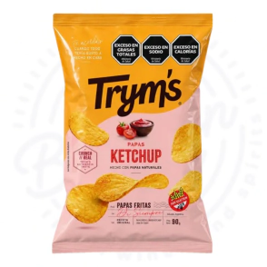 PAPAS TRYM&acute;S KETCHUP SIN TACC X90 GR