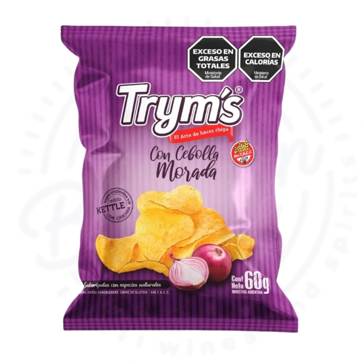 PAPAS TRYM�S CEBOLLA MORADA SIN TACC X60 GR