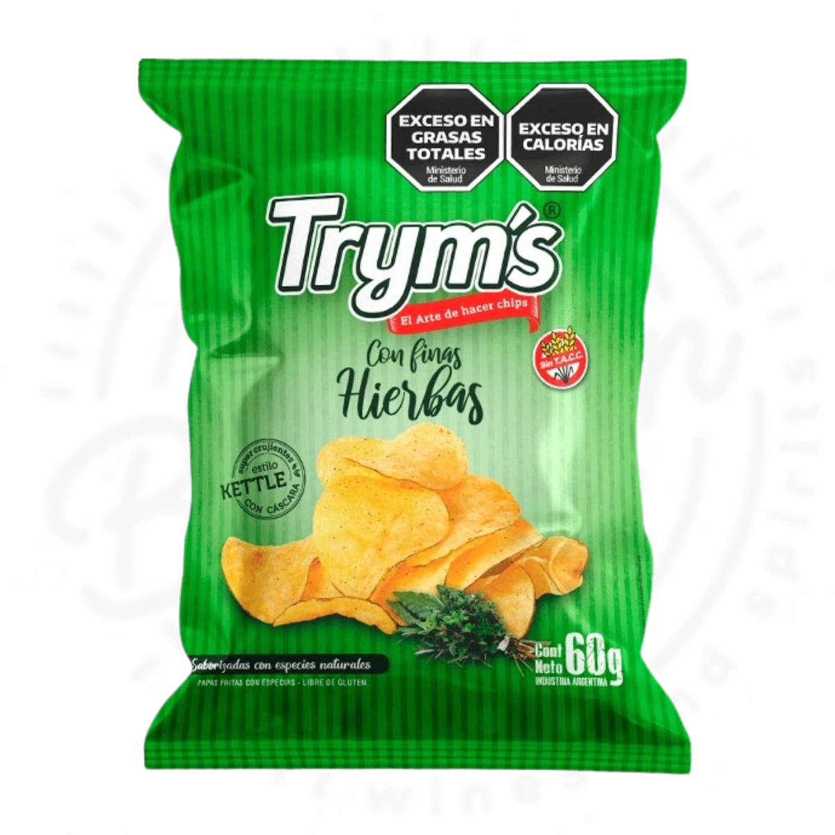 PAPAS TRYM�S FINAS HIERBAS SIN TACC X60 GR