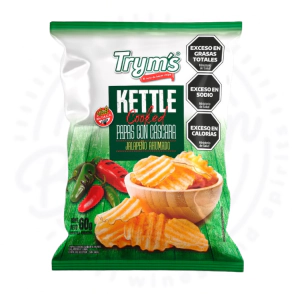 PAPAS TRYM&acute;S JALAPE&Ntilde;O SIN TACC X60 GR