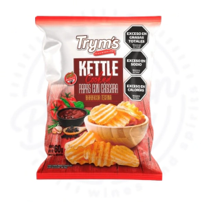 PAPAS TRYM&acute;S BARBACOA SIN TACC X60 GR