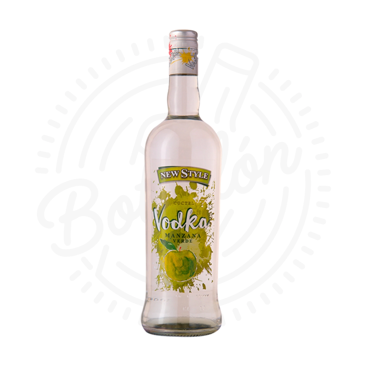 VODKA NEW STYLE MANZANA VERDE X1L