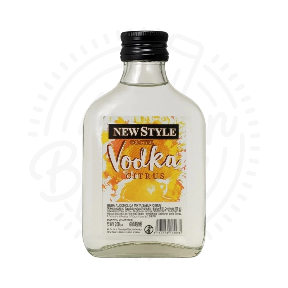 PETACA VODKA NEW STYLE CITRUS X200CC