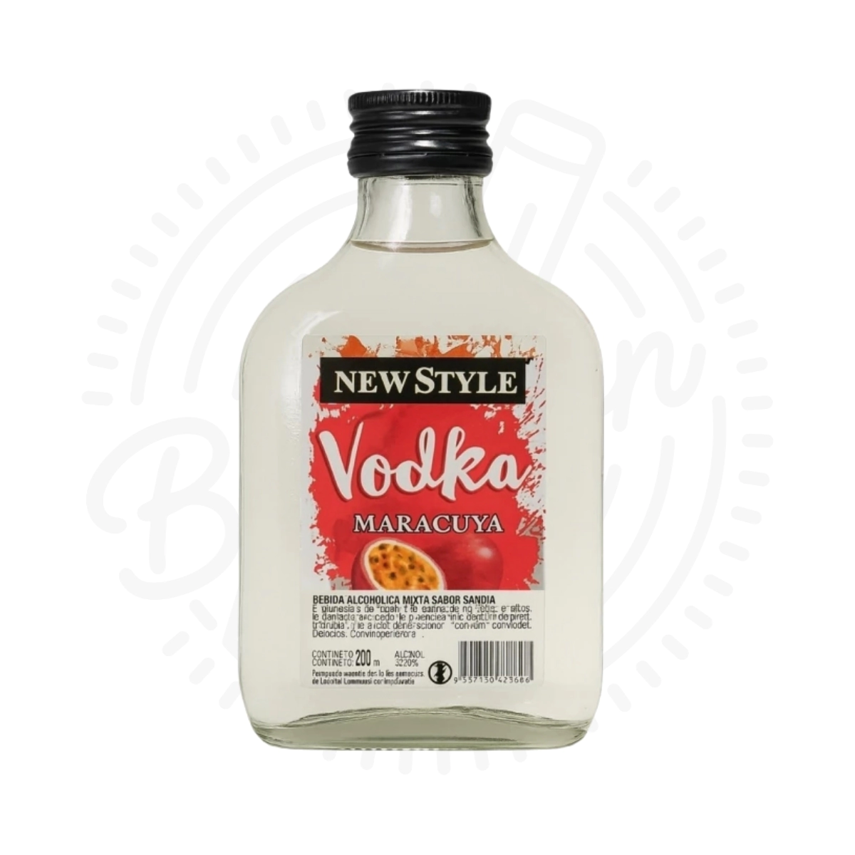 PETACA VODKA NEW STYLE MARACUYA X200CC