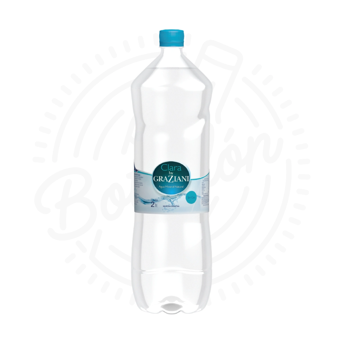 AGUA MINERAL NATURAL CLARA BY GRAZIANI X2L