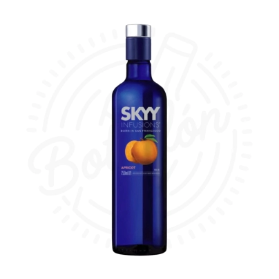 VODKA SKYY INFUSIONS APRICOT X750CC