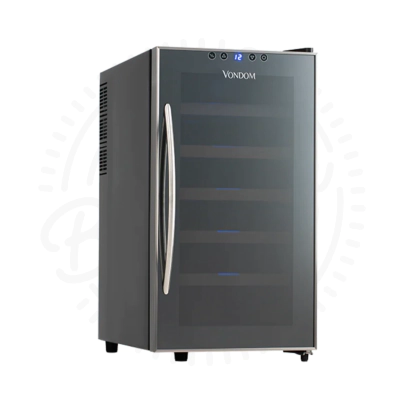 CAVA DE VINOS VONDOM MODELO 18ST LINEA ACERO 18 BOTELLAS