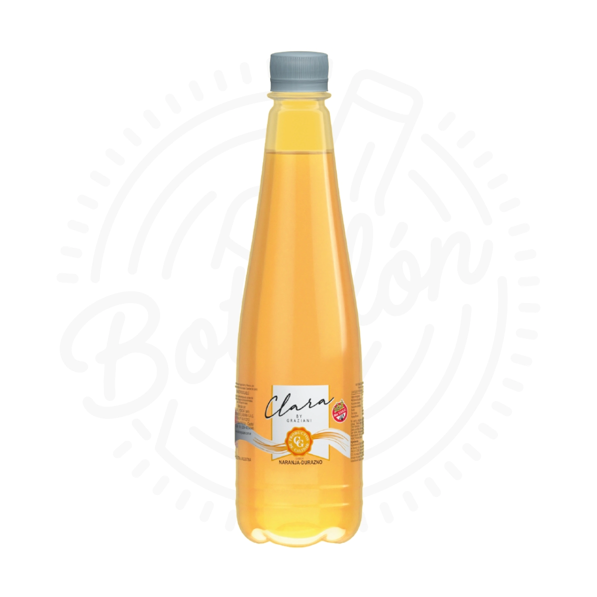AGUA MINERAL SABORIZADA GRAZIANI NARANJA-DURAZNO X500CC