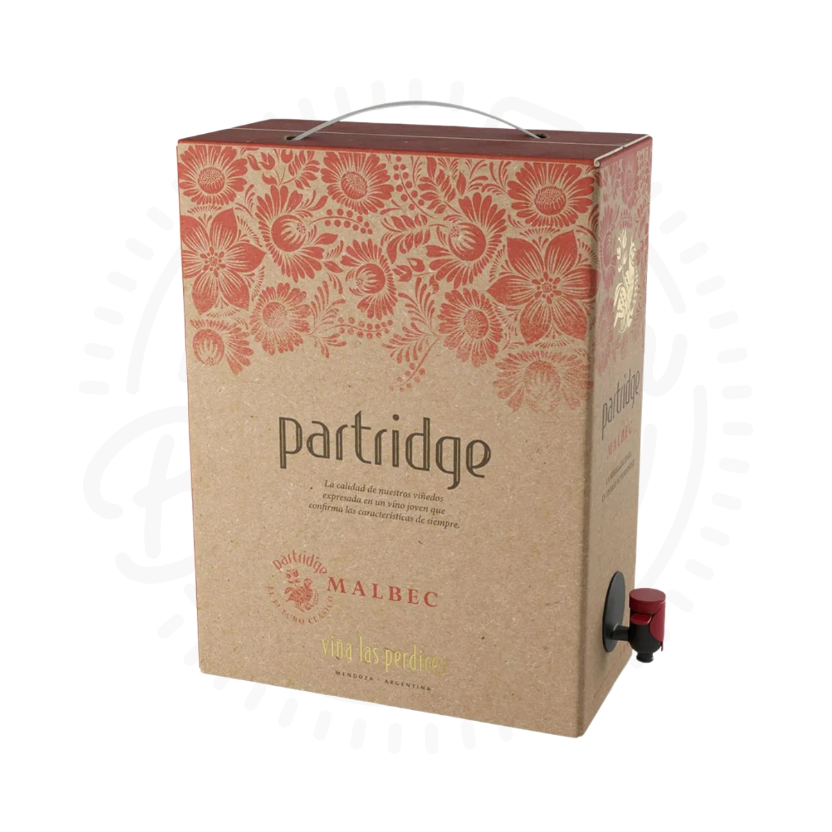 LAS PERDICES PATRIDGE BAG IN BOX MALBEC X3L