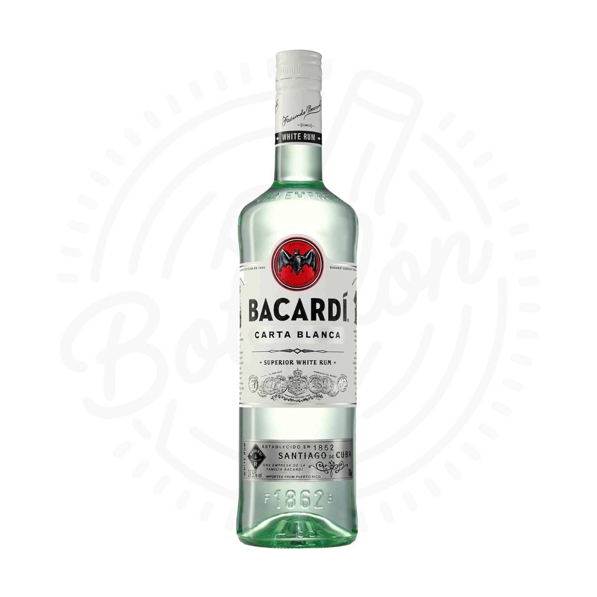 RON BACARDI CARTA BLANCA X1L